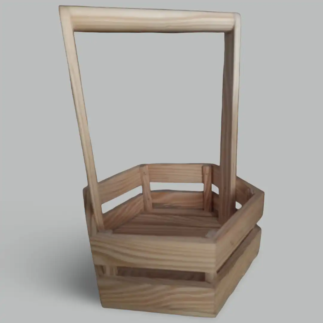 Pine wood baskets